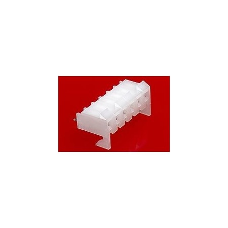 Molex Board Connector, 5 Contact(S), 1 Row(S), Female, Straight, 0.156 Inch Pitch, Solder Terminal,  9623053